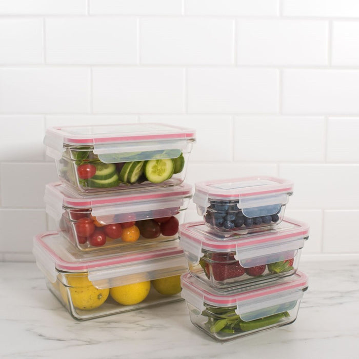 Glasslock Oven Safe Container Set - 3 Piece